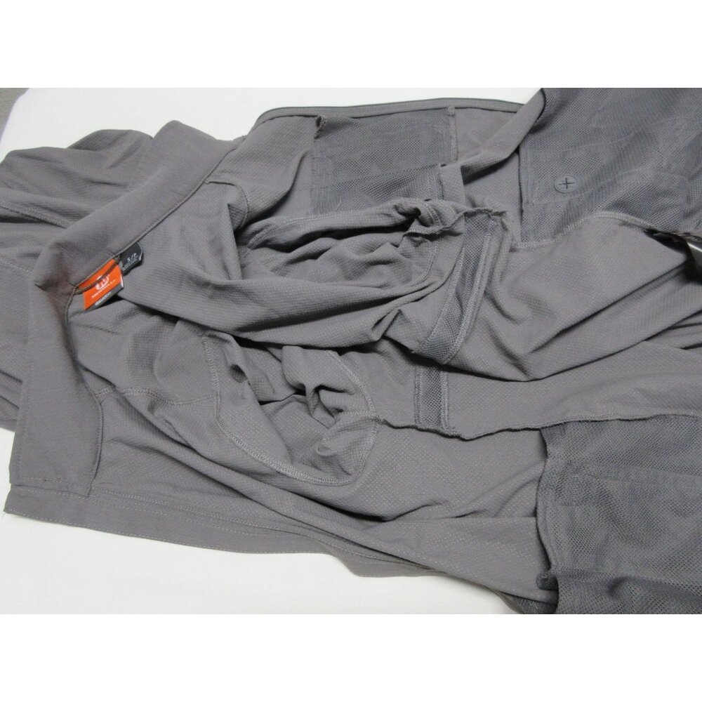 Merrell men's‎ gray Transcend hooded full zip softshell running jacket S - Picture 5 of 12